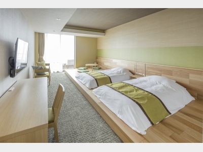 露天風呂付スーペリアモダンツイン