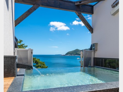 海一望の展望貸切露天風呂