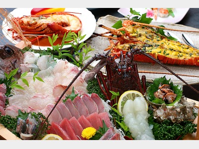 お魚三昧・舟盛り付き磯料理