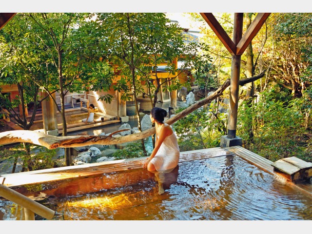 杜の湯　きらの里（共立リゾート） 露天風呂