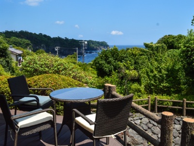 デッキからの風景