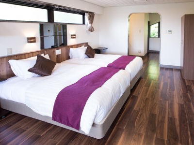 スーペリアツイン～シモンズ製ベッド