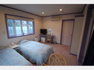 海側ツインルーム（201号室）