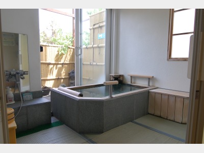 畳敷きのお風呂