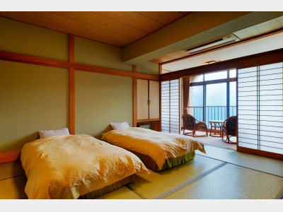 和室（和ベッド）※一部、海が見にくい部屋有り（一例）