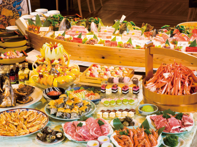 夕食　和洋中海鮮浜焼きバイキング（イメージ）