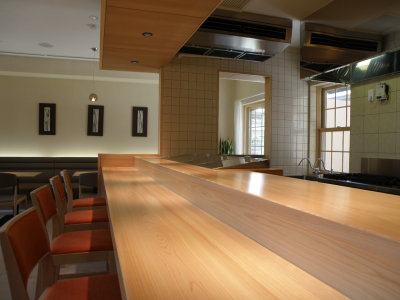 食事処「夢食人」カウンター