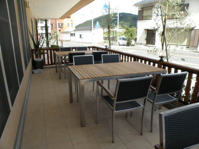 食事処「夢食人」テラス席