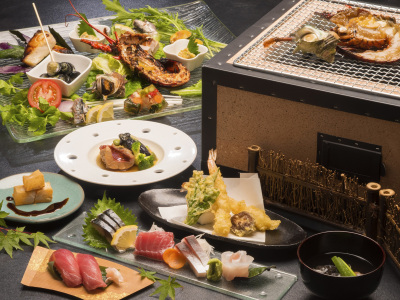 スタンダードのこだわりプラン料理