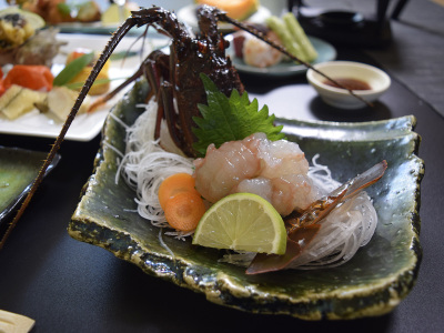 至福プラン　伊勢海老お造り