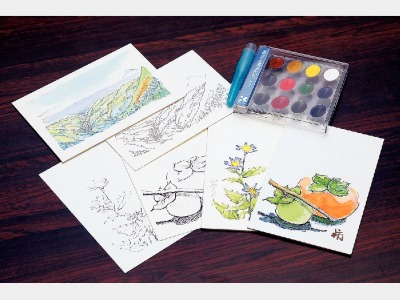 絵手紙セットイメージ