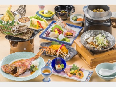 夕食一例（グレードアップ）