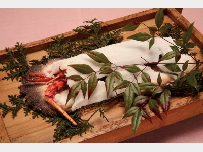 夕食イメージ（伊勢海老の塩釜）