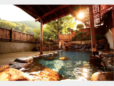 露天岩風呂（オリオン座風呂）