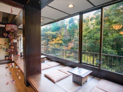 ロビーからの眺望