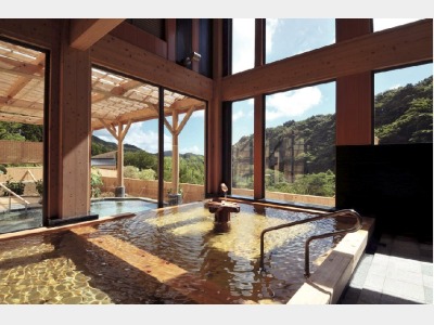 観音プリンシプル：貸切露天風呂一例