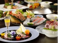 夕食イメージ(駿河湾の幸とこだわり地野菜の和風創作料理)