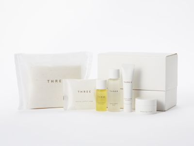 【新客室】カルテットルーム／当客室限定のTHREEスキンケアセット