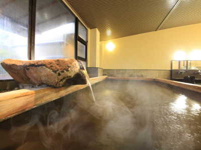 【徒歩2分/姉妹館】温泉大浴場（無料）