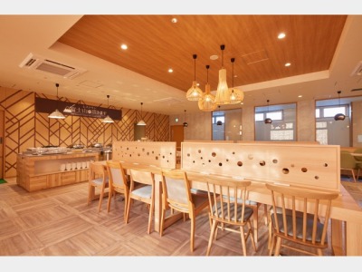 １階レストラン「富士の頂きます」