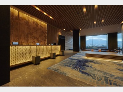 フロントとロビー