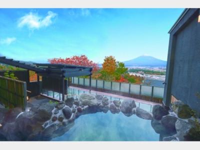 木の花の湯　女性用露天風呂