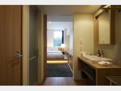 ダブルルーム　森林側