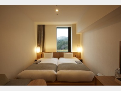 ツインルーム森林側