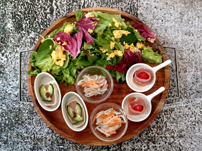 グランピングディナー