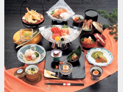 夕食一例（会席料理）