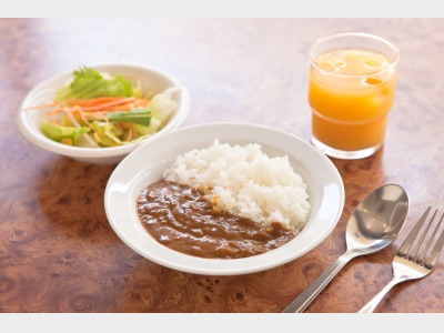 朝食盛付例2　一例