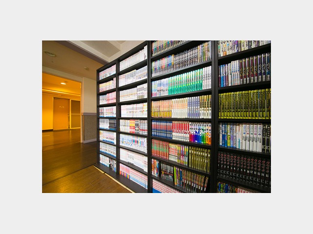 ホテル明治屋 コミックライブラリーイメージ