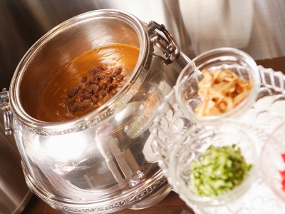 朝食バイキング