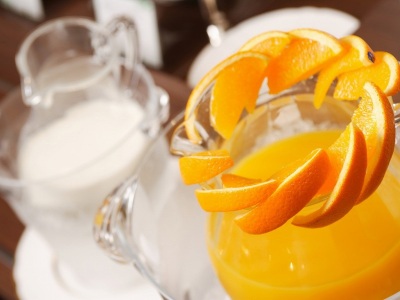 朝食バイキング