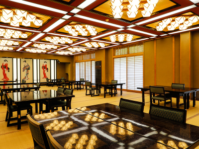 【大広間】朝食会場としてご利用いただきます。