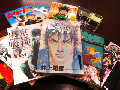漫画コーナー始めました！お部屋にてご利用いただけます。
