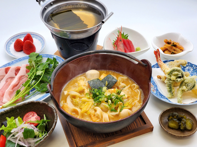 スタンダード2食付プランのご夕食