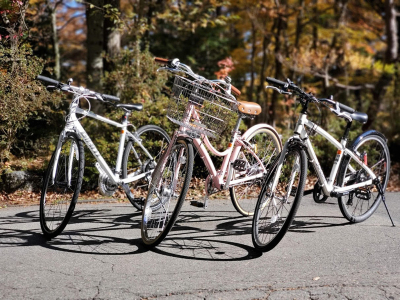 自転車を貸出しております（1時間無料）詳しくはフロントまでお問い合わせください。