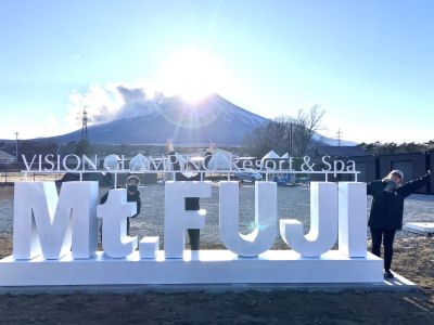 エリア内にフォトスポットが完成