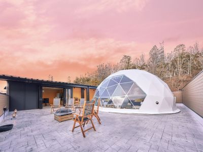 夕日が幻想的な演出をしてくれます。