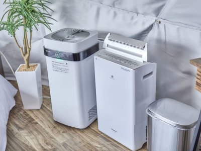 高性能な空気清浄機を全室完備