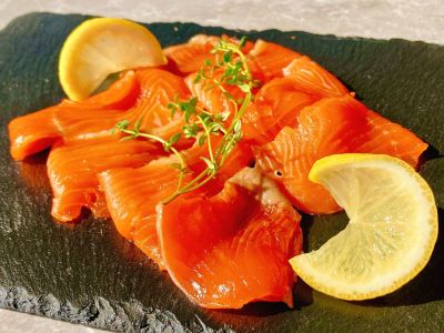 【追加オプション】甲州ワイン鱒のカルパッチョ