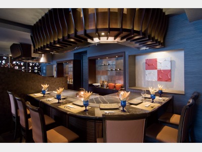 夕食会場イメージ（鉄板焼コース）　