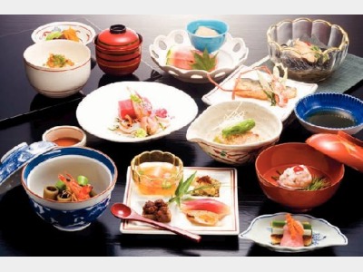 夕食一例（会席料理）