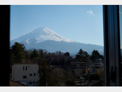 とあるお部屋からの景色1例　※富士山が見えないお部屋もあります
