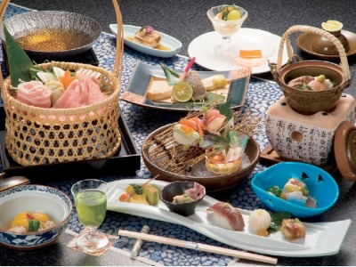 夕食一例（会席料理）