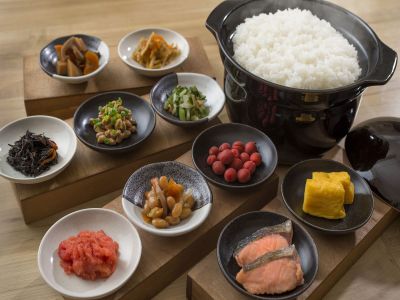 朝食ビュッフェ　和食