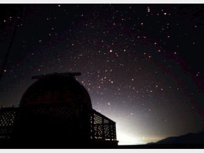 星空と天体ドーム
