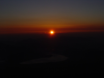 眺望イメージ（ご来光）