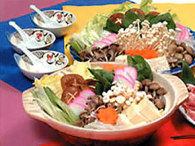 戸狩鍋（選べる夕食、要事前連絡）